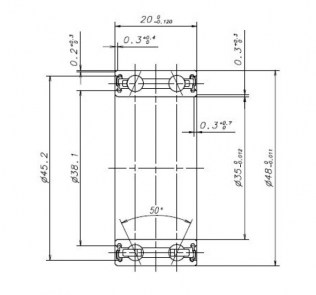Подшипник Подшипники кондиционера Подшипник EP35BD4820T1XDDUM-01 по выгодным ценам Усолье-Сибирское